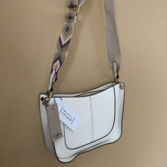 Handbags - Calin Collection Crossbody Bag with Guitar Strap